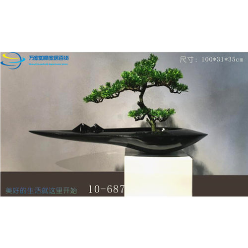 寓意事业一帆风顺办公室台面花瓶花器KTV酒店插花装饰品摆件促销