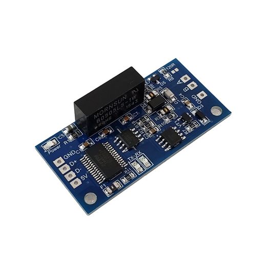 FT232隔离USB转485串口排针FT232RL模块隔离型USB转232串口MCS-83