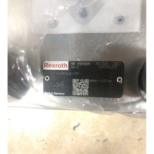 力士乐Rexroth液压阀R900938209 LFA50KWA 德国原装