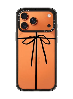 【PX＆FC】星宇橙甜蜜蔬果黑色蝴蝶结适用于iPhone17promax/16pro/15p手机壳12防摔13保护套可爱磁吸14橙色女