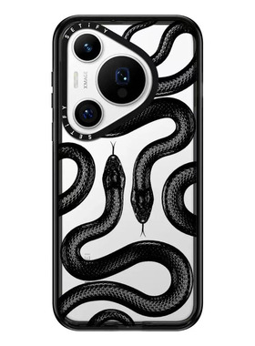 【PX＆FC】液体金属涂鸦Mage Safe适用Huawei华为pura70黑色大王蛇70pro+复古透明净版商务简约p70磁吸手机壳
