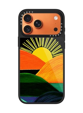 【PX＆FC】日落适用于iPhone17promax/AIR手机壳星宇橙色小众16promax手机壳苹果15plus/14/13防摔磁吸保护套