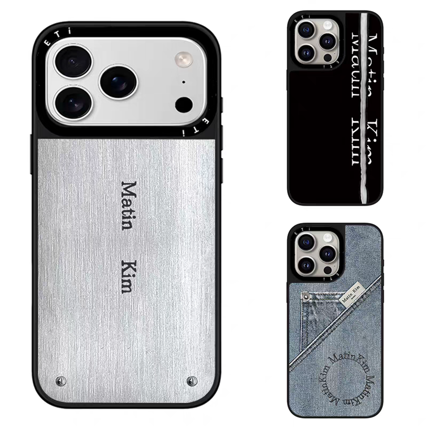 PX＆FC牛仔布苹果17PROMAX手机壳