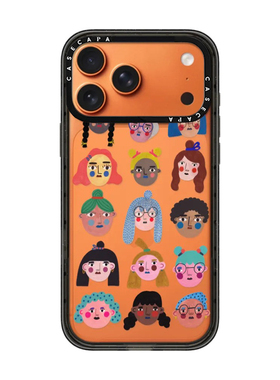 【PX＆FC】女孩少女头像星宇橙色手机壳适用于iphone17promax手机壳苹果16pro/15plus卡通14防摔13保护套12女