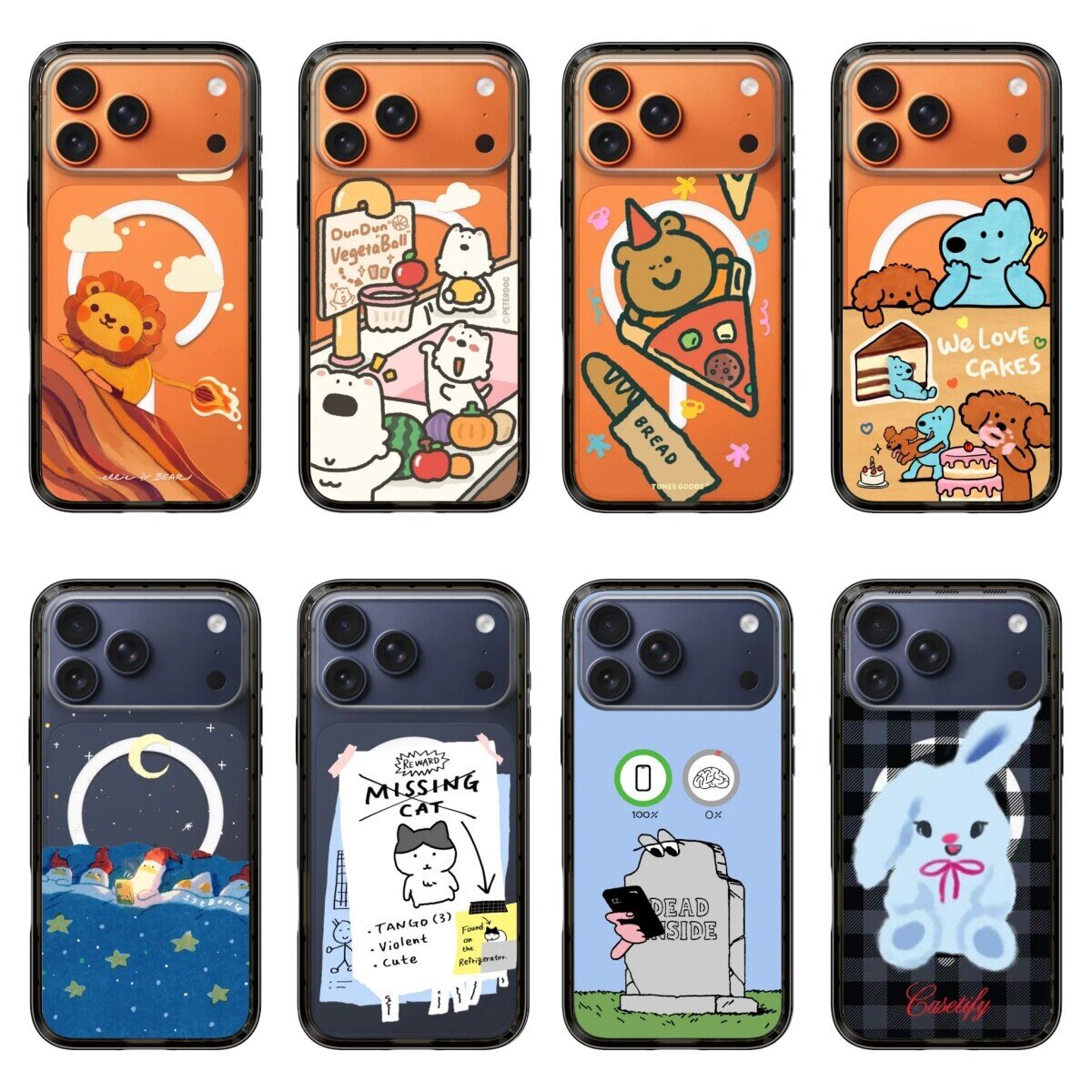 【PX＆FC】新壳体纤巧iPhone17ProMax适配深蓝色星宇橙色手机壳适用苹果16Pro/15/14轻盈磁吸防摔保护套情侣