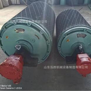 带式输送机滚筒传动改向滚筒包胶耐用皮带机配件电动滚筒