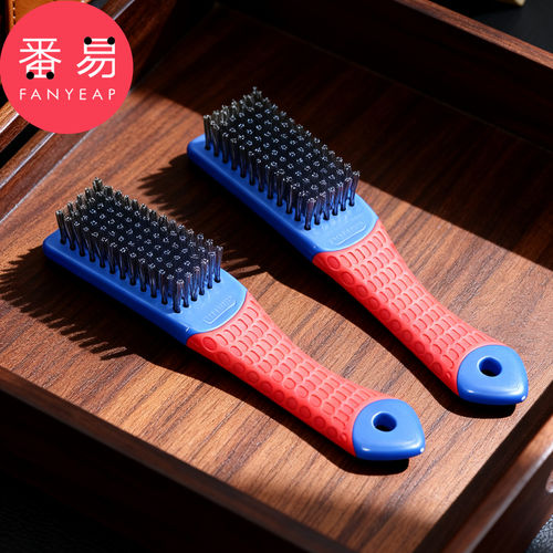 文玩刷子C1pn008-文玩核桃钢丝刷带柄清理文玩手串刷子工具