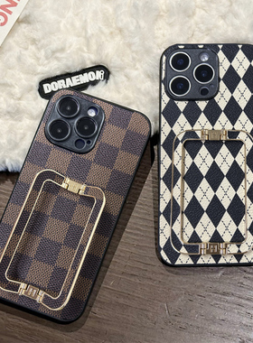 适用小米POCOF6PRO手机壳F6支架F5Pro商务F5折叠式F4Gt男女F3大门F2Pro便携F1小众f2时尚创意防摔创意保护套