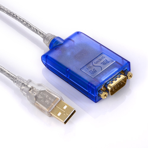 胜为UDC-2023 USB2.0 转RS232 工业级串口线 USB转DB9针串口线