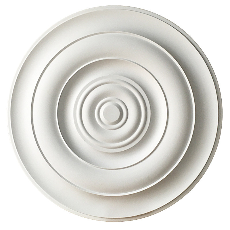 PU欧式吊顶f灯盘圆形素面吊顶材料天花板造型装饰灯池仿石膏灯盘,基础建材,相框线条,淘宝优惠券,粉丝福利购,淘宝优惠卷