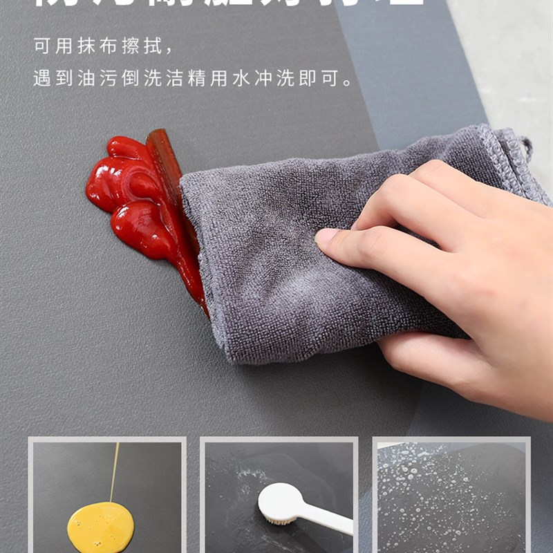 厨房地垫吸水软地垫硅藻泥防滑防油可擦免洗新款202V1简约防滑耐