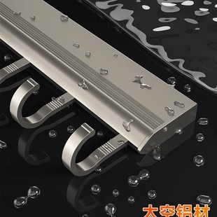 枪灰色免a打孔厨房挂钩架挂杆壁B挂多功能厨具挂架勺子铲子置物架