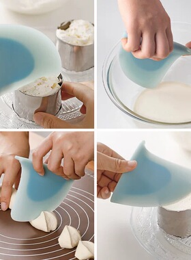 IF获奖产品霜山硅胶刮刀鲨鱼鳍造型厨房面团切面刀奶油蛋糕刮板