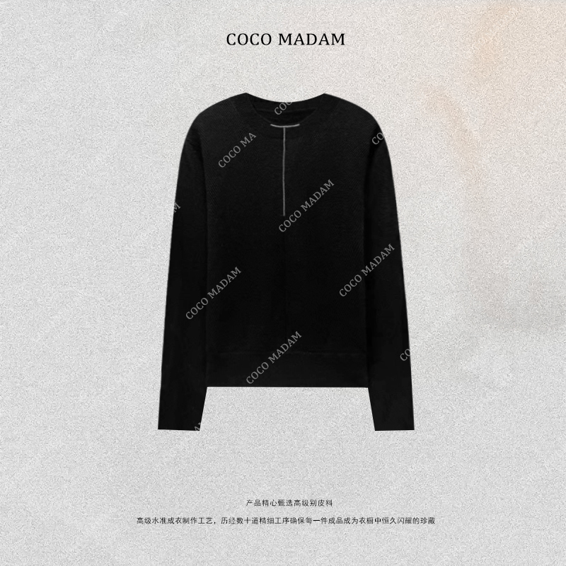 NIUNIU ·T-2007 时尚百搭显瘦长袖羊绒羊毛毛衣上衣