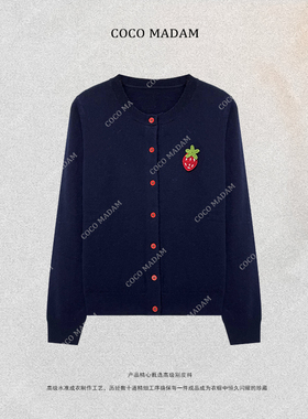 NIUNIU ·T-1453 时尚针织衫秋冬女开衫款薄款圆领毛针织衫