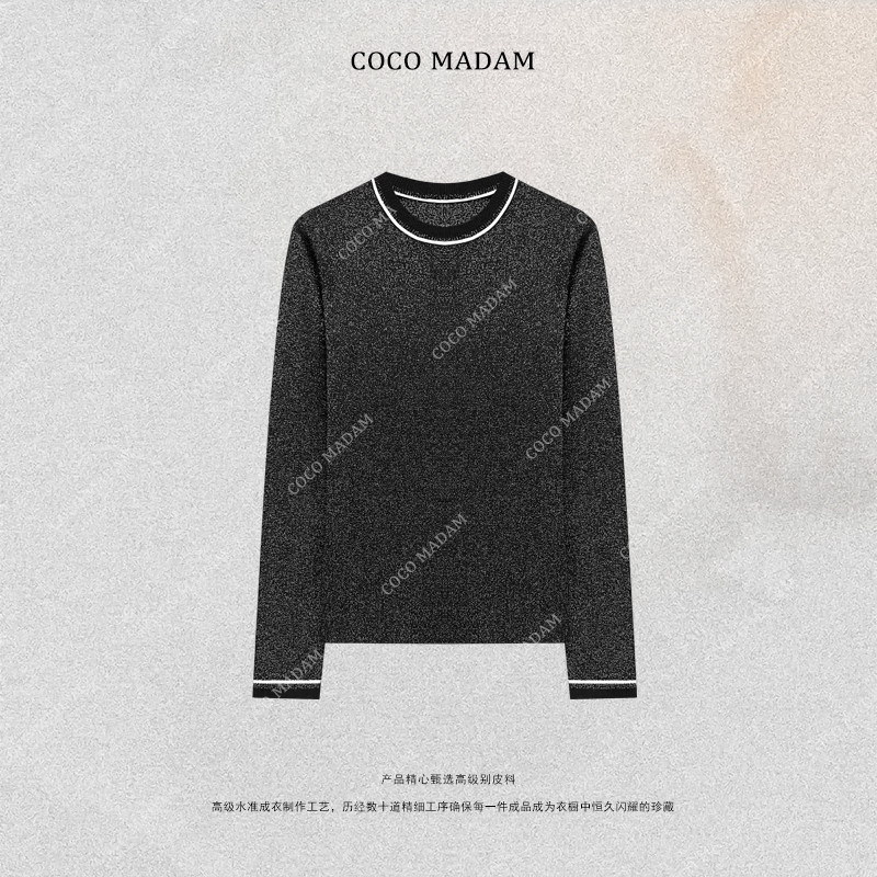 NIUNIU ·T-2147 修身型打底衫保暖长袖羊毛衫针织