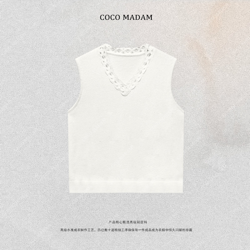 NIUNIU ·T-2258 上衣毛针织衫纯色针织无袖V领背心,女装/女士精品,毛针织衫,淘宝优惠券,粉丝福利购,淘宝优惠卷