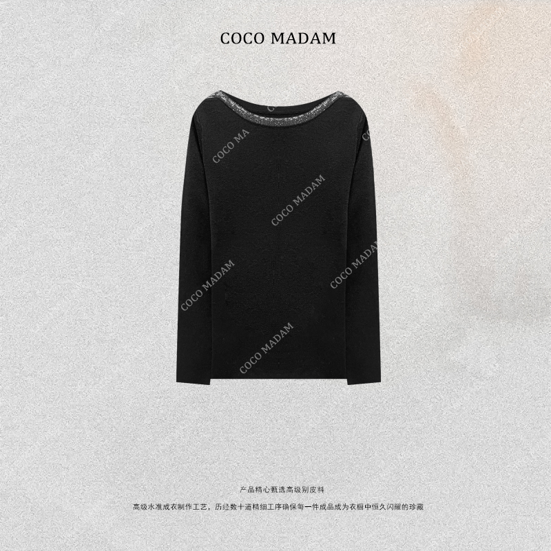 NIUNIU ·T-1802 毛衣长袖秋季圆领毛针织衫套头款