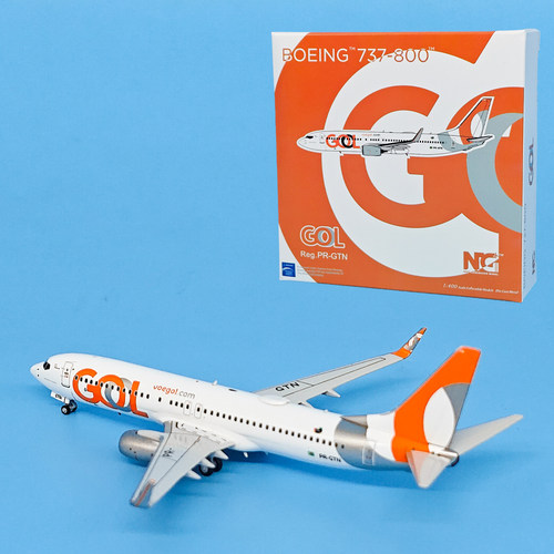 1:400戈尔航空B737-800客机PR-GTN合金飞机模型摆件NG