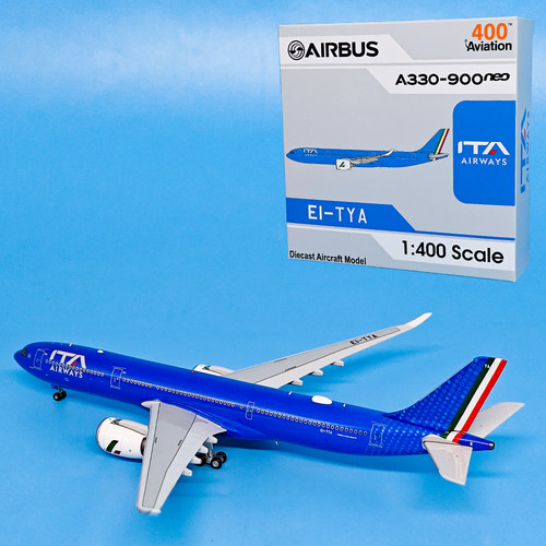 1:400空客A330-900neo意大利航空客机EI-TYA飞机模型金属摆件AV
