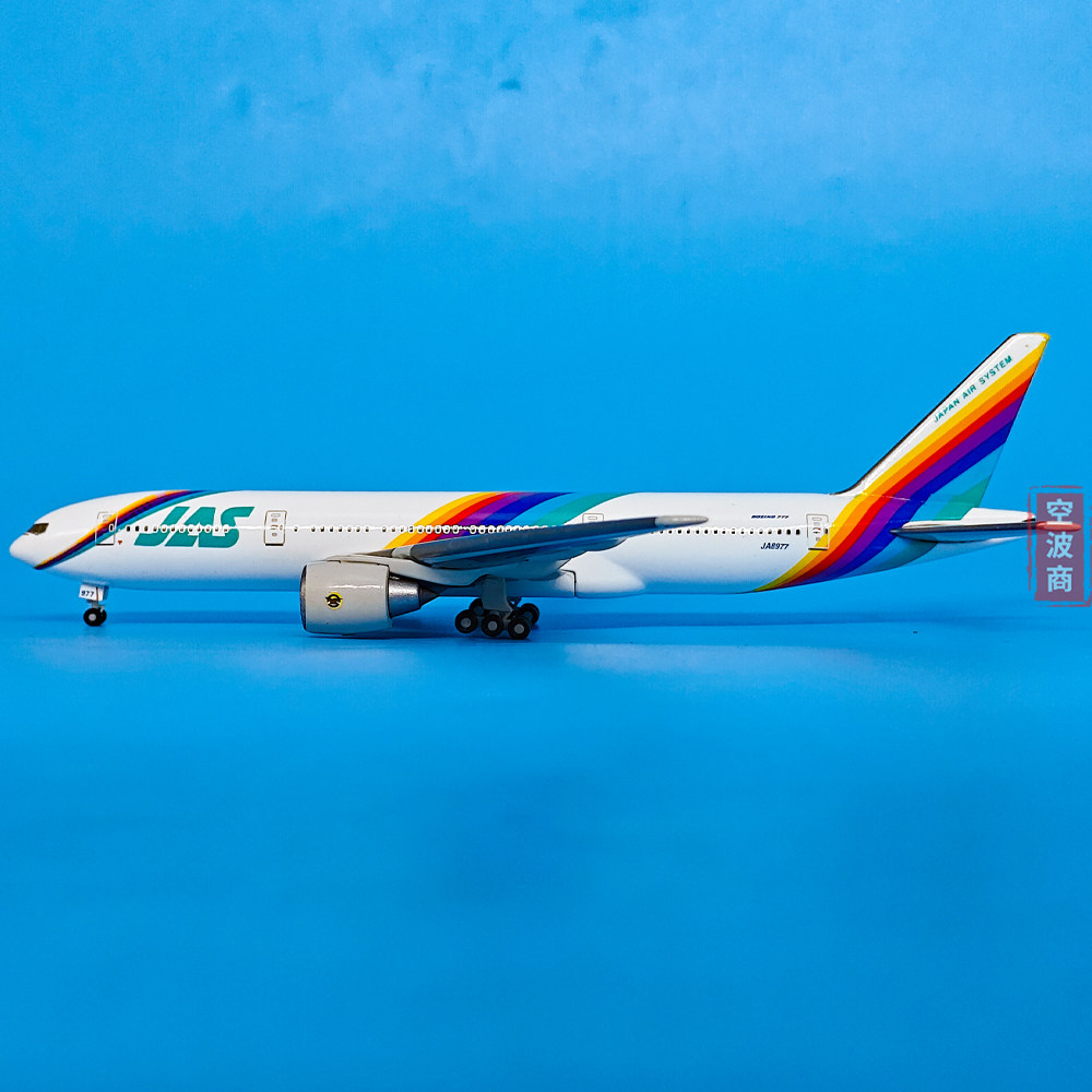 1:400 日本佳速航空波音B777-200客机JA8977飞机模型合金仿真摆件