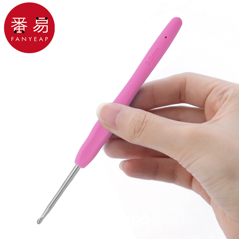 钩针AC1S244-手工编织材料包毛线软柄毛衣钩针包斜挎包勾针便钩