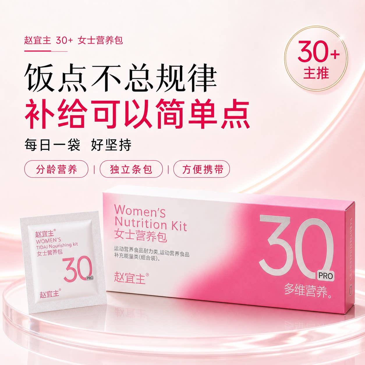 赵宜主女士多维复合维生素便携装