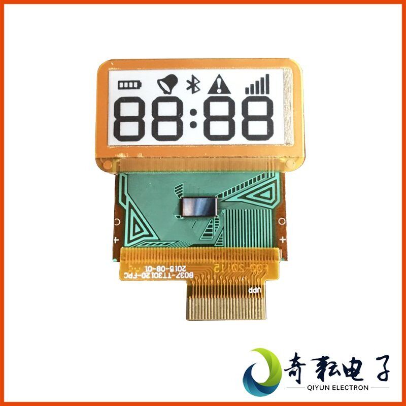 1.2寸段码电子纸显示屏eink柔性电子墨水屏段式墨水屏幕GDEB0120
