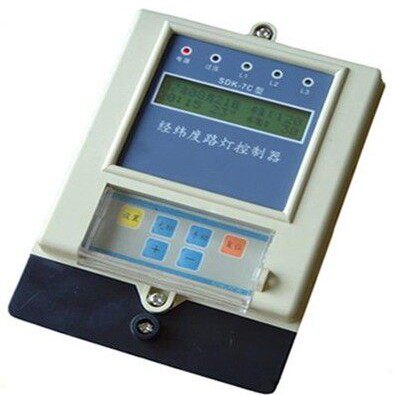 新品SDK-7C经纬度智能路灯控制器 三路时控开关时控器智能控制器