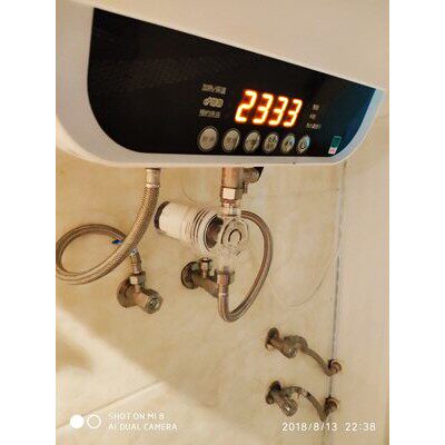 bidetking前置淋浴过滤器 洗澡除氯除锈净水器家用软水除垢滤水器