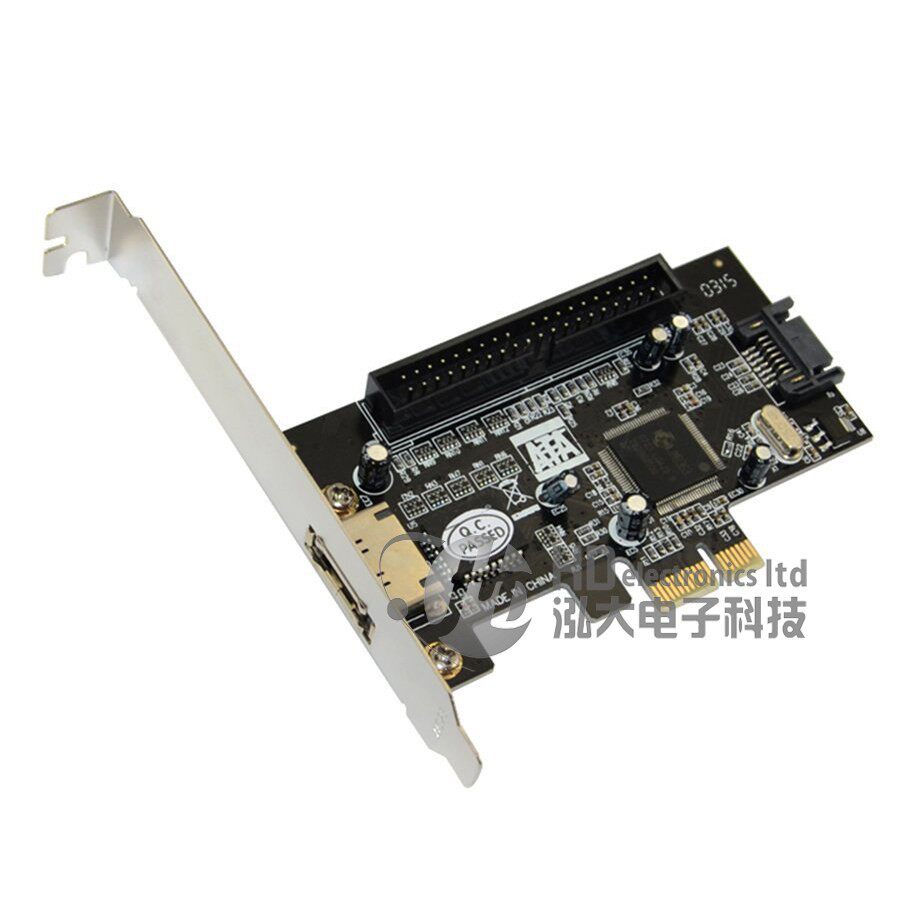 pcie转sata pcie转ide pci-e转esata+ide JMB363 磁盘阵列卡