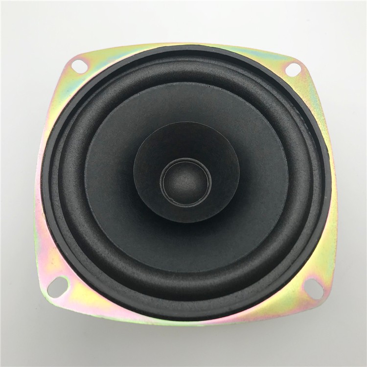包邮4寸纸盆泡沫边高音杯全频喇叭4欧30W 人声通透汽车音箱扬声器