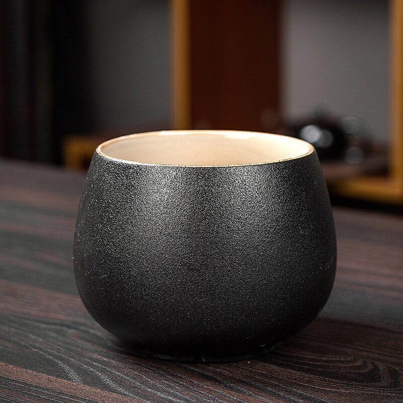 陶瓷茶渣缸茶桌收纳建水废水洗茶盆家用中式茶道配件茶具茶杯水盂