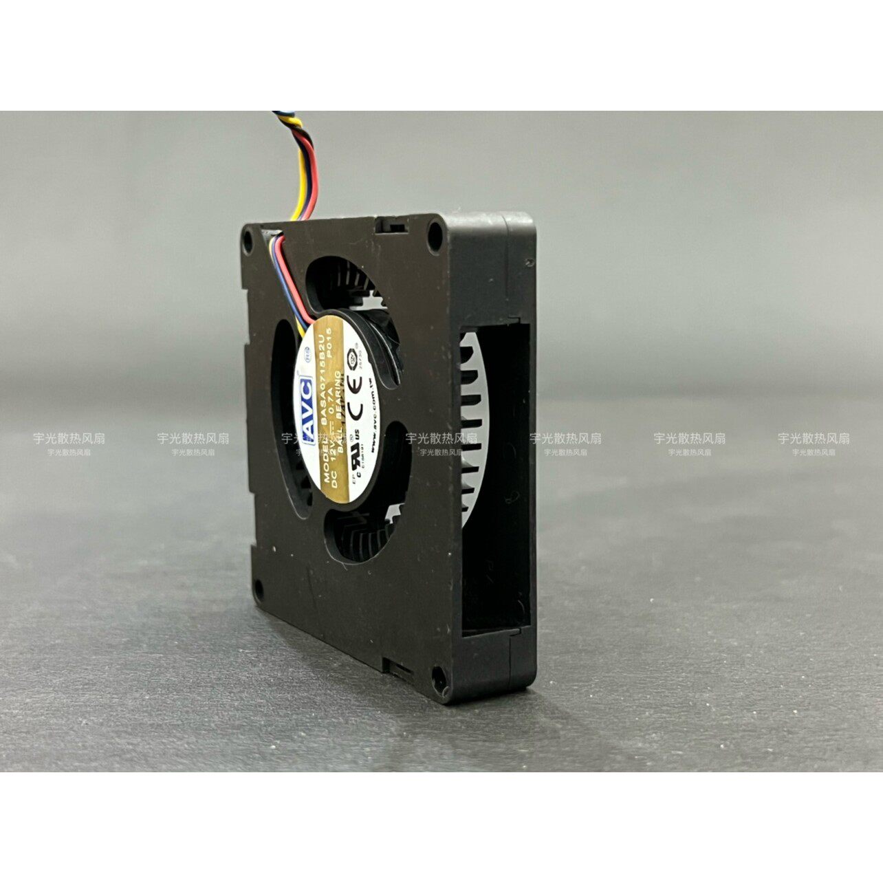 原装AVC 7015 7cm厘米 12V 0.7A离心涡轮鼓风机 4线pwm温控大风量