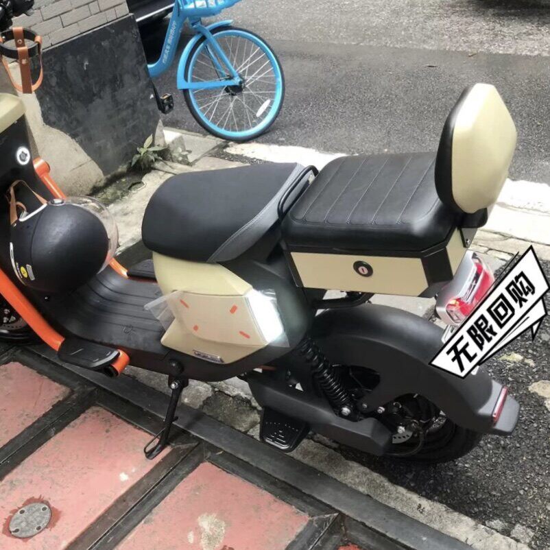 新款小牛UQI+/U2後座尾箱U3/UMax尾箱带靠背一体尾箱U1E靠背尾箱