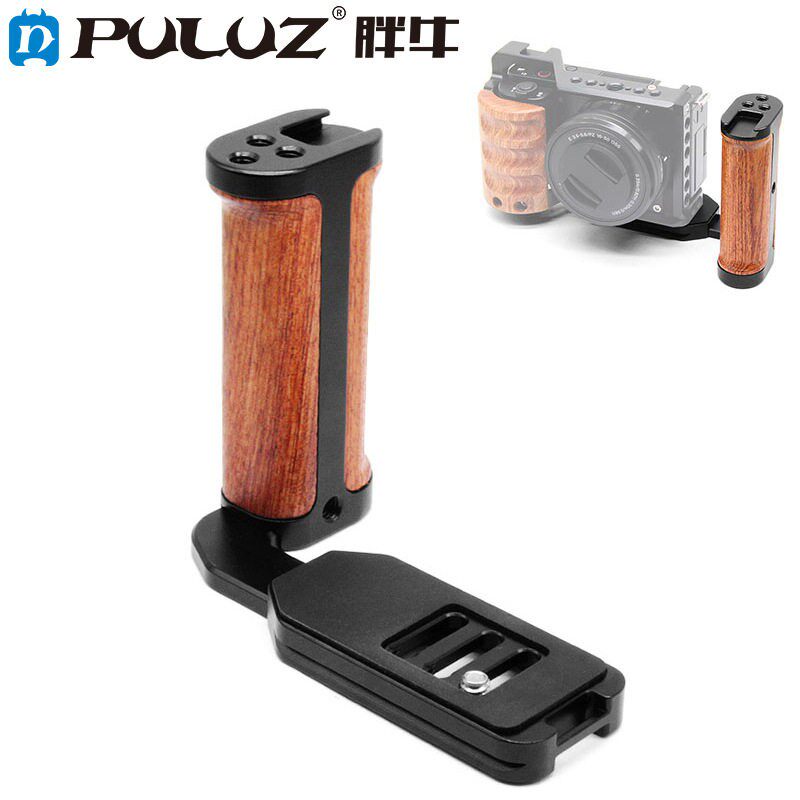 通用单眼微单眼相机相机左侧手柄L板手持拍摄竖拍稳定器相机兔笼Vlog