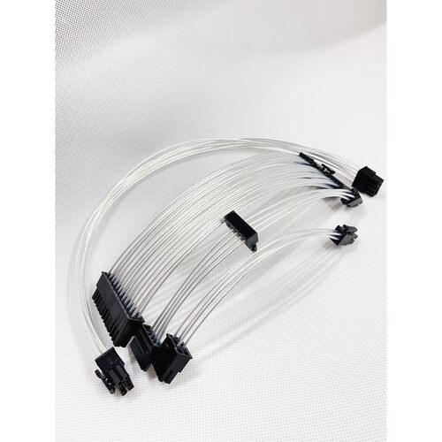 海盗船SF450 SF600 SF750矽胶线 ITX主机壳电源定制线 镀银线软线
