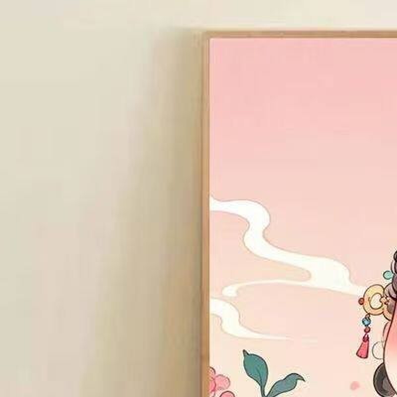 国风格格满钻石画2025新款女生手工diy钻石贴画客厅装饰黏贴钻画5