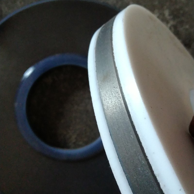 反应釜搪瓷放料阀F4o6孔板四氟包覆垫法兰密封垫搪玻璃放料阀配件