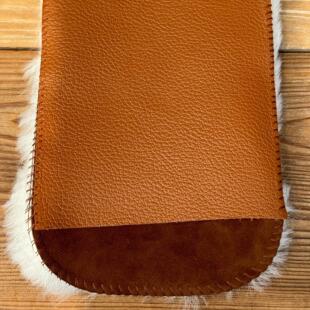 风衣影帝皮革抛光手套澳洲羊皮毛一体擦皮鞋包护理滋润保养