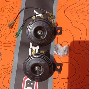 日本DENSO电装吉姆尼汽车鸣笛高低音喇叭一对超响改装鸣笛喇叭