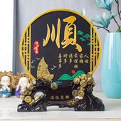 活性炭雕工艺品电视柜酒柜玄关客厅新房乔迁装 饰品家庭房间小摆件