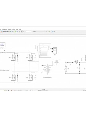 simulink帮做彷真，电机与电力电子simulink建模，matlab模型搭建