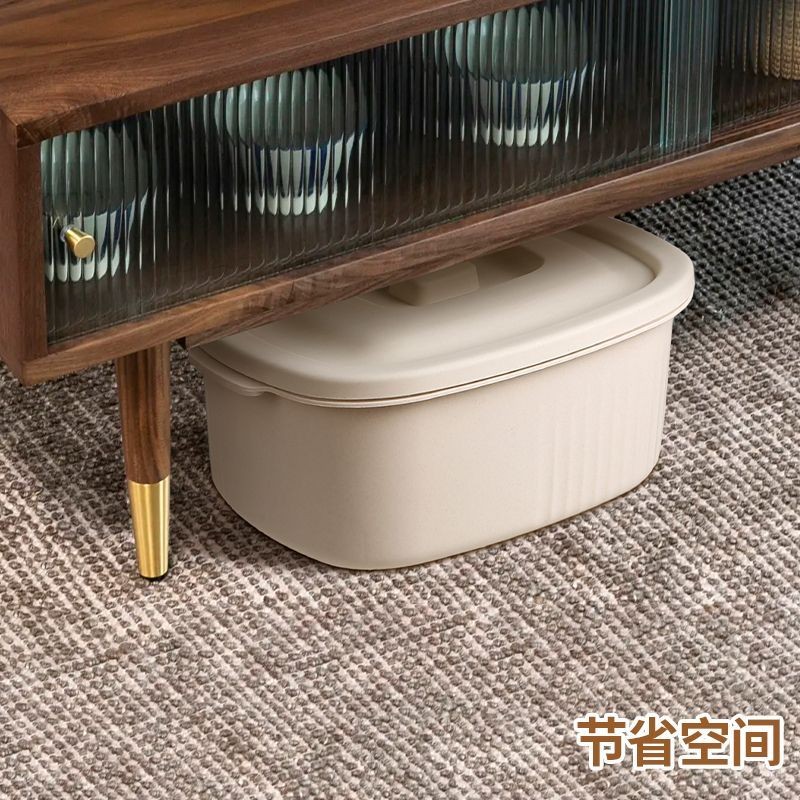 茶桶茶渣桶新款长方形茶水废水桶功夫茶具配件家用小号茶水桶超矮