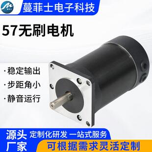厂家供应无刷电机57mm齿轮减速电机交流减速无刷电机割草机电机