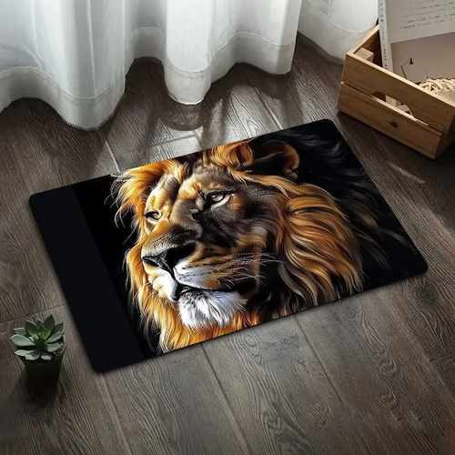 葡萄牙跨境脚垫厨房防滑客厅浴室吸水垫硅藻垫速干门temu狮子鼠标