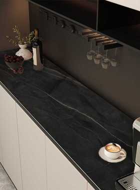 酒柜高级玄关台面保护垫轻奢鞋柜柜子大理石桌垫皮革电视防水柜感