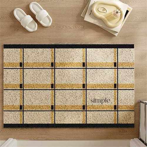 柬埔寨耐脏圈地千禧风打理丝刮泥易土家用裁剪可垫入户玄关垫进门