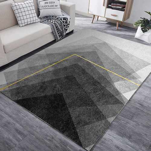 Souq北欧地毯客厅床边卧室地垫茶几沙发房间家用毯满铺大面积免洗