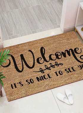 哈萨克斯坦入户地垫玄关地垫耐脏现货系列家门口脚垫亚马逊welcom